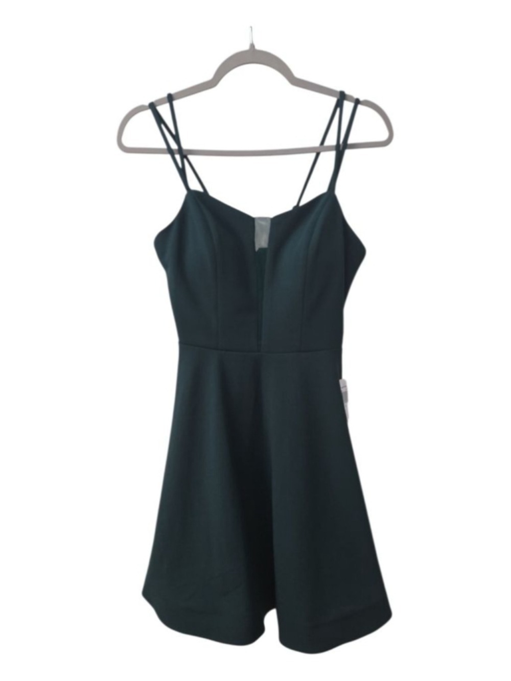 Teeze Me Green Mesh Insert Party Dress Size 5/6 - Picture 2 of 8